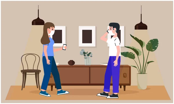 Kızlar birbirleriyle konuşuyor. Bir odada duruyorlar.