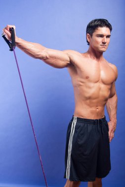 Seksi çocuk kaslarını çalıştırıyor..