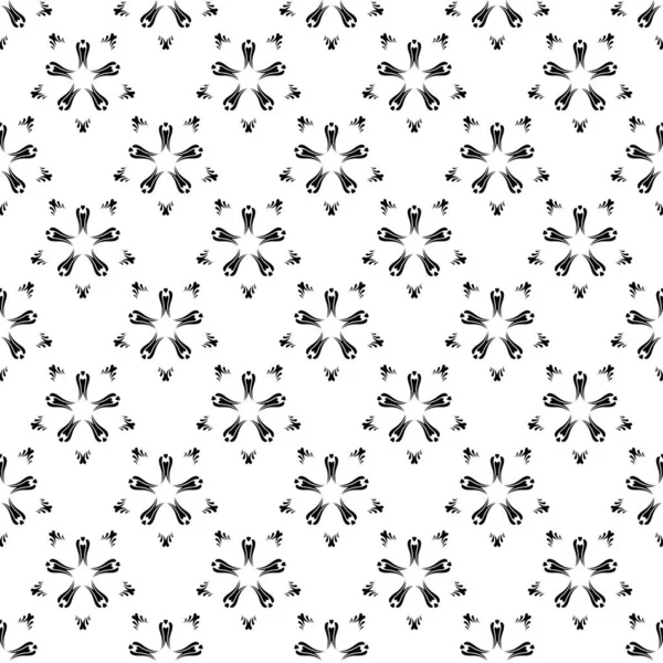 Minimalist geometrik çiçek desenleri beyaz arka planda lüks desenler. Yazdırma, kumaş, fayans, ağ, giysi, arkaplan, ambalaj kağıdı vs. için desen.