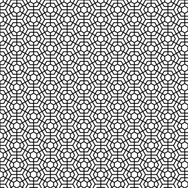 Güzel, kusursuz altıgen geometrik desen. Altıgen doku çizimi. yazdırma, ağ, kumaş, duvar kağıdı, arkaplan, dekorasyon vs. için kullanılabilir