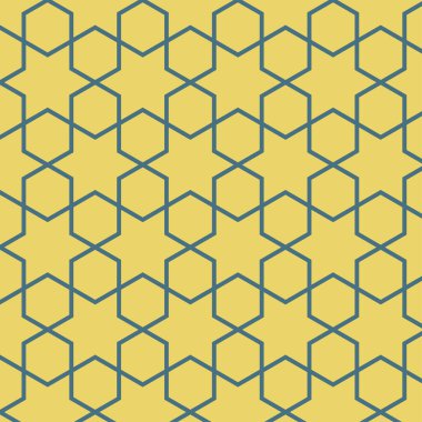 Kusursuz altıgen mozaik şablon. Hintli, Farsça süs tasarımı. yazdırma, dekorasyon, kumaş, moda, ağ, arkaplan, şablon