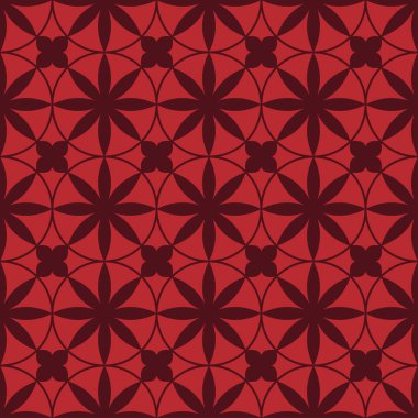 Kusursuz soyut geometrik Hint çiçekleri deseni. Güzel çizim. ağ, baskı, moda, kumaş, dekorasyon, giysi, arkaplan deseni. Basit ve güzel çizim