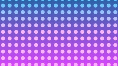 Dikey dikdörtgen çizgiler 4K animasyonu kırmızı ve yeşil gradyan renkleriyle su pembesine dönüşüyor.