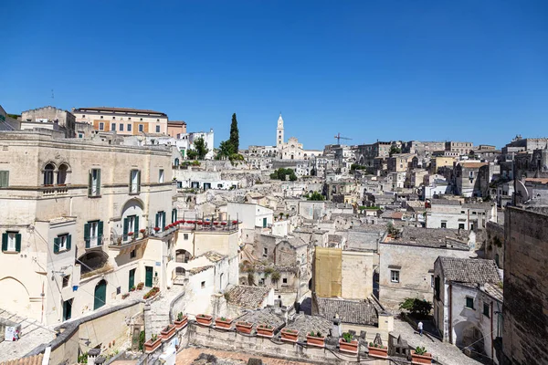 Matera, Basilicata, İtalya 'nın en iyi manzarası..