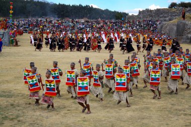 İnti Raymi festivali, Cusco, Sacsayhuaman, Peru