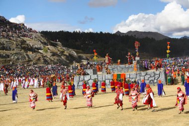 İnti Raymi festivali, Cusco, Sacsayhuaman, Peru