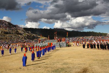 İnti Raymi festivali, Cusco, Sacsayhuaman, Peru