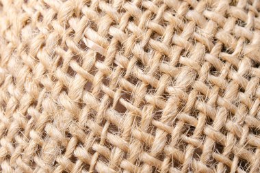 Arka plan, örgü kumaş dokusu. Yakın çekim.