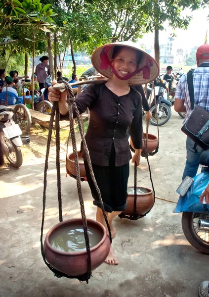 Bac Giang ベトナム 2018年5月20日ベトナム バックGiang Van Village Bac Giang 祭りの競技会に参加してください — ストック写真