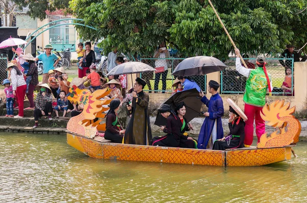 Festival Povo Cantando Barco Património Imaterial Humanidade Realizado Nos Lagos — Fotografia de Stock