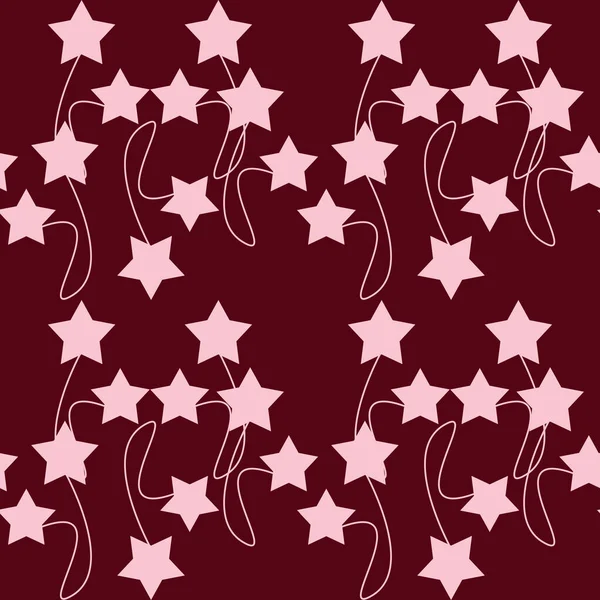 Творческая Композиция Звездами Разноцветные Звёзды Случайным Образом Разбросаны Чёрном Белом — стоковое фото