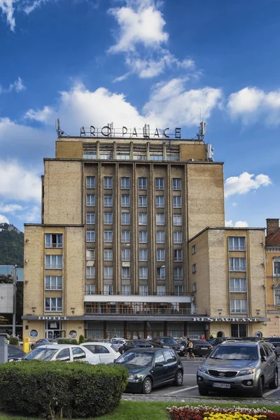 布拉索夫 罗马尼亚 2018年8月09日 布拉索夫酒店在2018年8月09日在中央区的视图 — 图库照片
