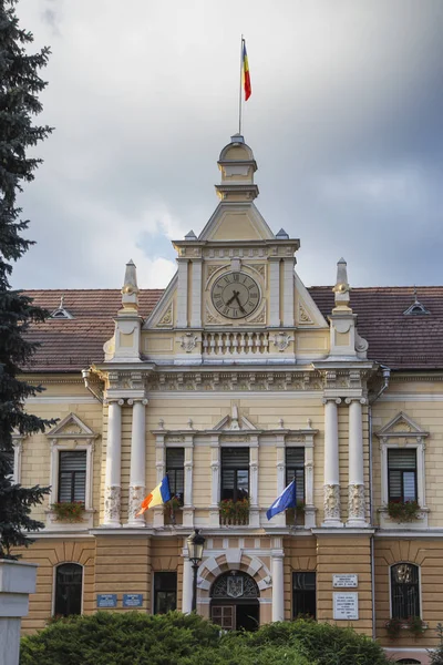 Brasov Romanya Ağustos 2018 City Hall Görünüm Brasov Içinde Ağustos — Stok fotoğraf