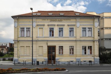 Cluj-Napoca, Transilvanya, Romanya - 21 Ağustos 2018: lise koreografi ve dramatik art Tarih 21 Ağustos 2018: Kaloşvar '.