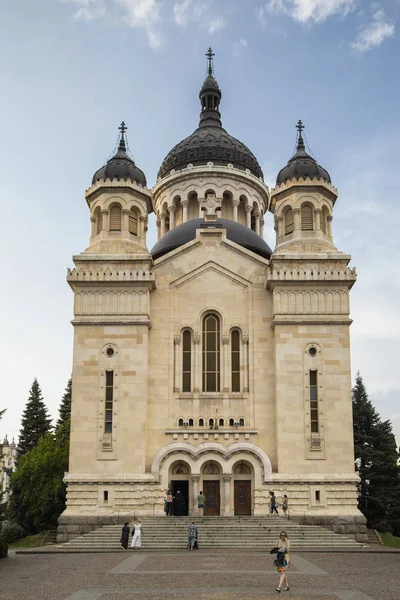 Cluj Napoca Transylvania Romania August 2018 Catedrala Metropolitană Din August — Fotografie, imagine de stoc