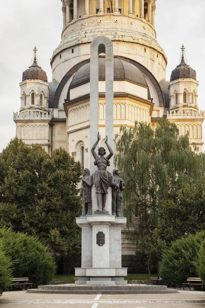 Cluj Napoca Transilvania România August 2018 Monumentul Gloriei Soldatului Român — Fotografie, imagine de stoc