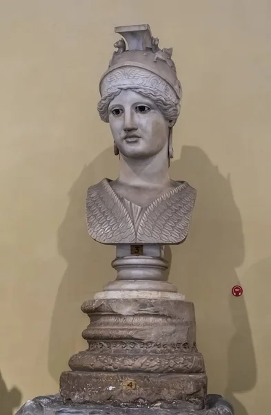 Rome Italien December 2019 Staty Vatikanmuseet Rom Italien — Stockfoto