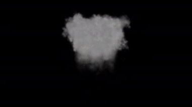 Havai fişek elementleri animasyon seti. 4K Çözünürlük (Ultra HD).