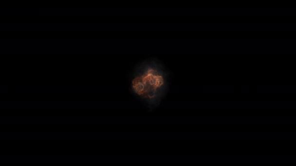爆発要素アニメーションセット 4K解像度 Ultra — ストック動画