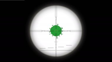 Aşı koronavirüsü yok eder. Covid-19 konsept animasyonu.