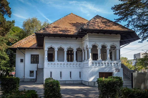 Targu Jiu Roumanie Septembre Maison Barbu Ganescu Casa Barbu Ganescu — Photo