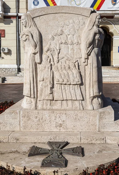 Targu Jiu Roumanie Septembre Monument Ecaterina Teodoroiu Septembre 2020 Targu — Photo