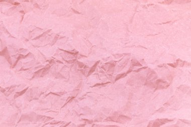 Kağıt arka plan doku pembe Craft buruşuk