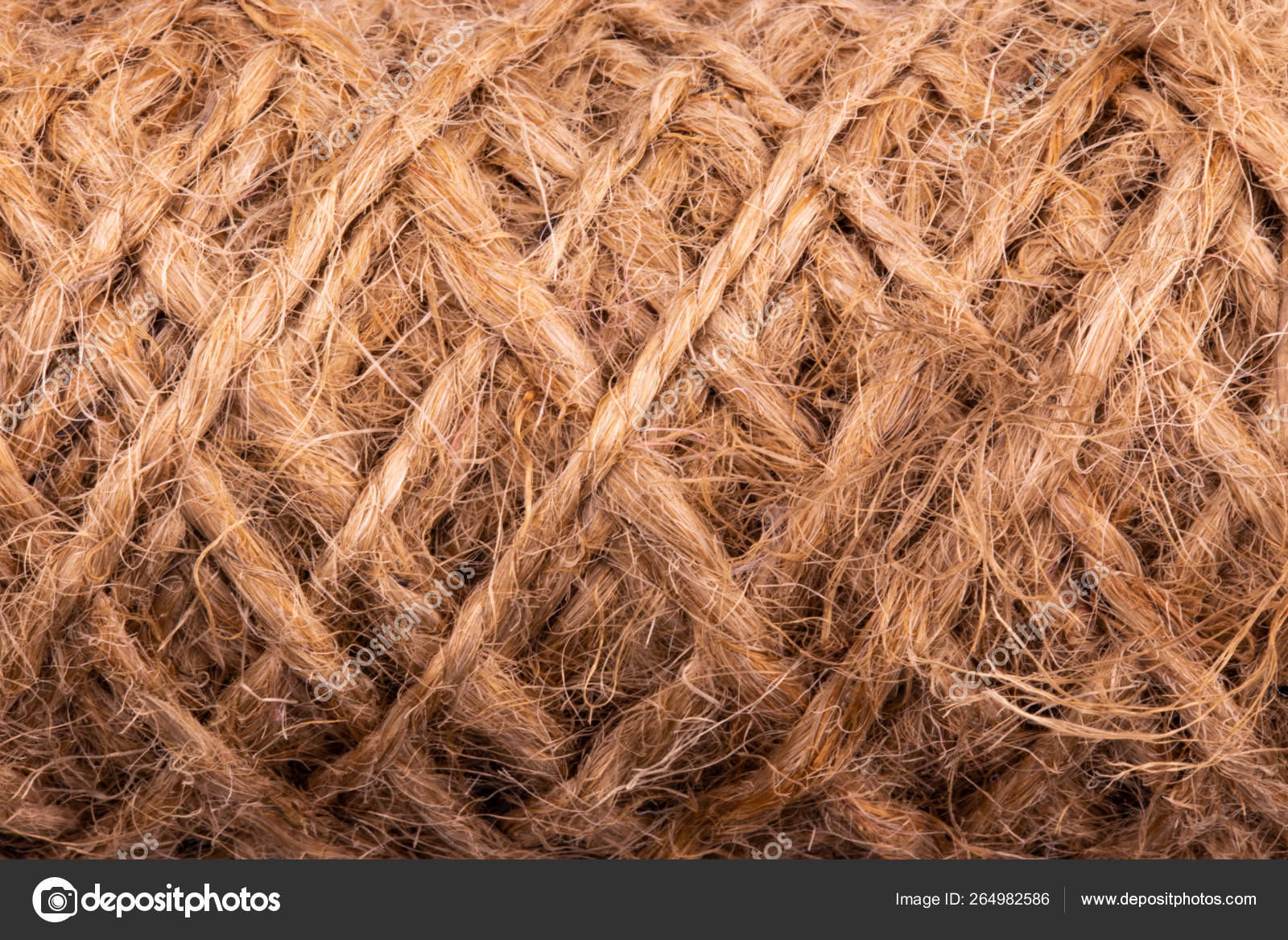 Abstract texture of twisted rope, twine macro shot background at — Stock Photo © logolis 264982586