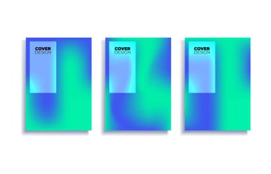Canlı gradyan arkaplan dizayn şablonları. Modern moda tasarım. Pankartlar, afişler, el ilanları, sunumlar, kapaklar ve raporlar için uygulanabilir. Vektör çizimi. Bölüm 10.