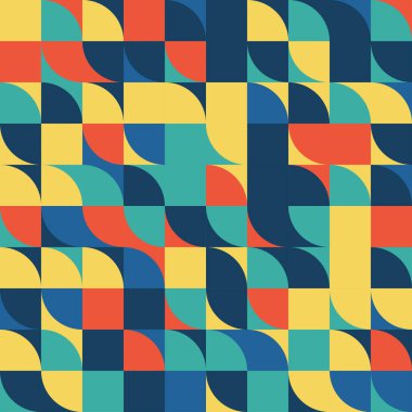 Çizgili geometrik desen. Kusursuz vektör arkaplanı. Renk dokusu