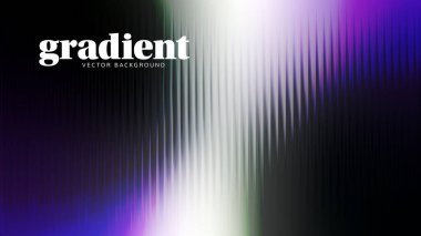 Dalgalanan gradyan arka plan tasarımı. Modern bozulma dalgalanma cam dokusu etkisi. Soyut fraktal efekt, parlak flüt yatay vektör bg ile tırtıklı cam dokusu..