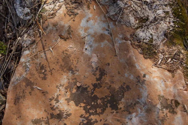 Struktur Naturlig Röd Sten — Stockfoto