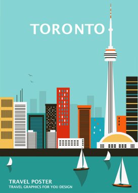 Toronto şehir seyahat geçmişi.
