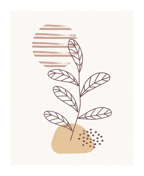 Plantilla Diseño Simple Fondo Fondo Creativo Abstracto Estilo Moda Mínimo — Vector de stock