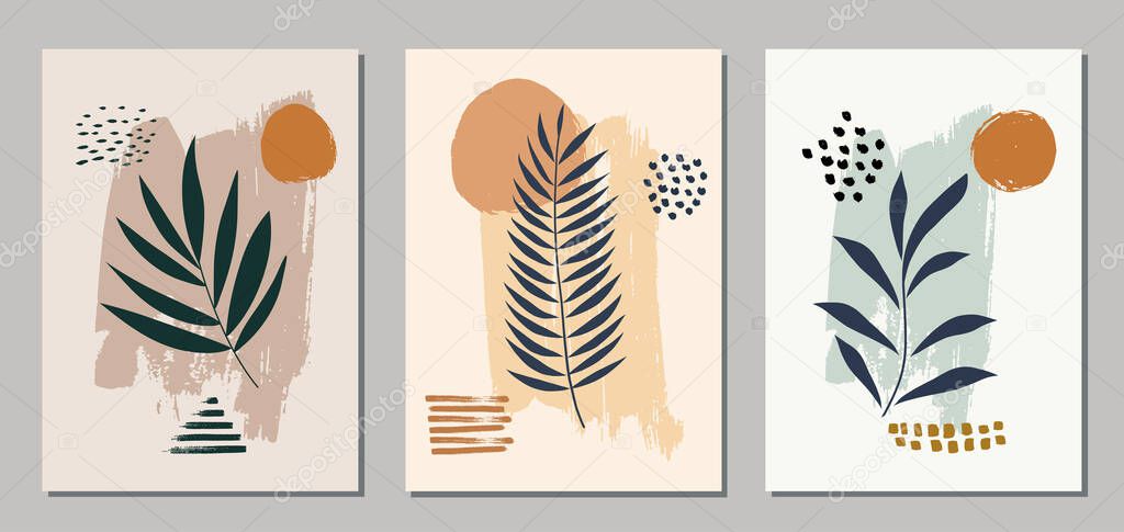 Set of Abstract modern shapes