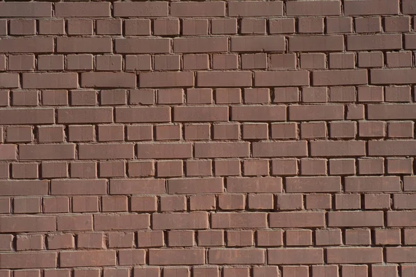 Texture Old Wall Red Bricks Background — Stock Photo, Image