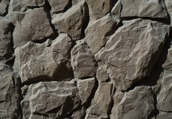 Die Textur Der Alten Mauer Aus Steinen Als Hintergrund — Stockfoto