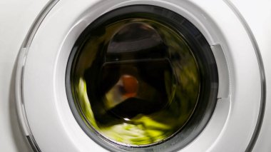 Çamaşır makinesi ev aleti, hipoalerjenik deterjan sürecinde Çamaşırhane