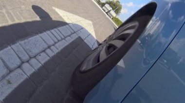 Teknoloji otomobil uygulama dersi sürücü kursu, ters, hareketli taşıma