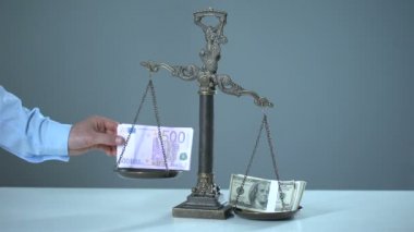 Euro dolar ölçekler, para birimi güç ve istikrar outweighing daha zayıf