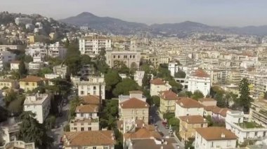 Zengin evler Nice bakımlı Fransız bölgesi, Kiralık Emlak, havadan görünümü