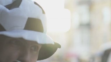 Etkin bir şekilde atlama ve üfleme borusu, spor Şampiyonası, uyuşuk heyecanlı fan