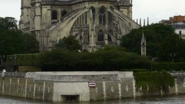 Doğu Yakası Notre-Dame Katedrali, Gotik tarzı mimarisi, panorama görünüm