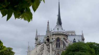 Notre-Dame Katedrali Paris, Fransa, gezi tatil yaz seyahat