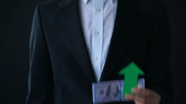 Banknot, göreli swiss büyüyen doları tahmin Frangı, finansal holding adam