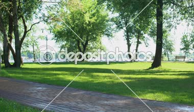 Obez adam ekme neşeli tombul kız yorgun sonra koşu, yorucu egzersiz programı