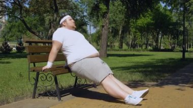 Egzersiz tezgah, açık egzersiz programı, ince yapılı aşağı için mücadele obez delikanlı