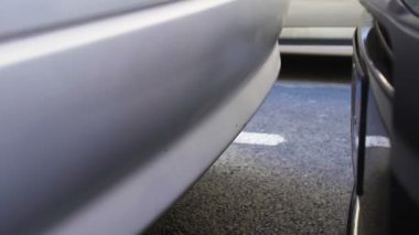 Kaza kötü bir gün, başarısız: otopark, trafik ihlali, portre