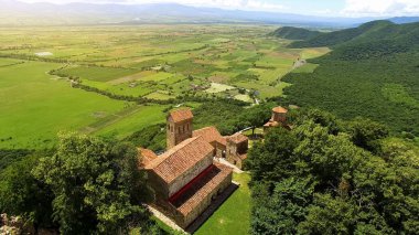 Antik Nekresi Manastırı karmaşık ve Vadisi, antik mimari, seyahat