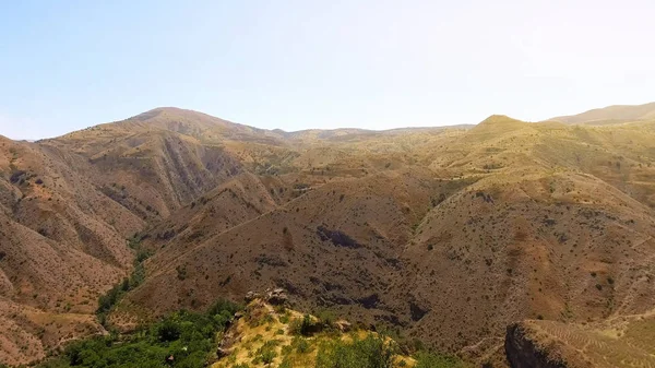 Dağ Tepeleri Ermenistan Nefes Kesen Panoraması Güzel Doğası Ekoloji — Stok fotoğraf